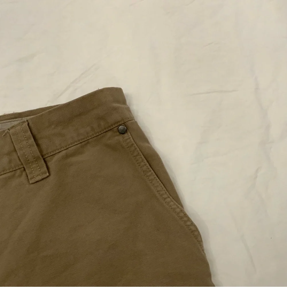 Columbia Flat Front 100% Cotton Shorts 38 Tan Hiking Fishing & other outdoor